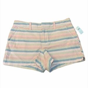GAP 100% Cotton City Short Urban Stripe Shorts